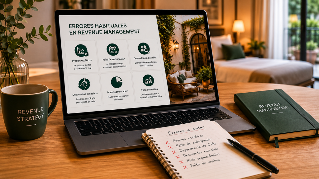 Errores habituales en revenue management